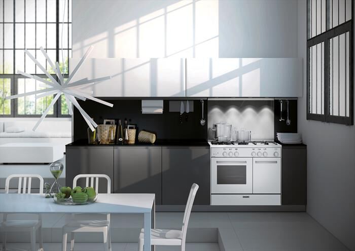 GLEM GAS - Cucina a gas AR965GX Classe A-Bianco