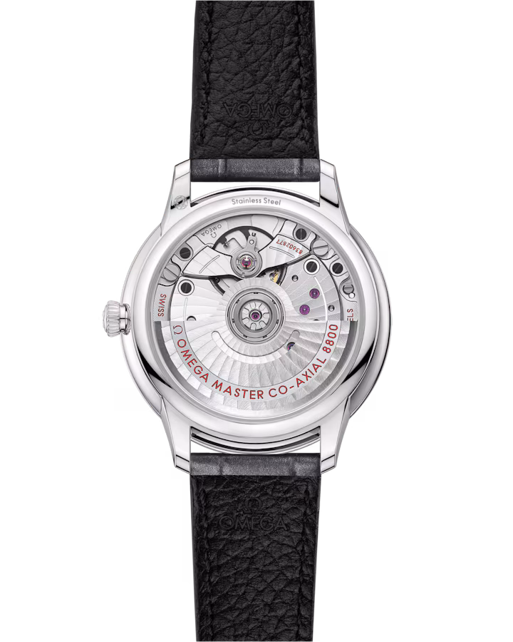Omega De Ville Prestige 34 mm Grey Dial with Diamonds Stainless Steel Strap 434.13.34.20.57.001