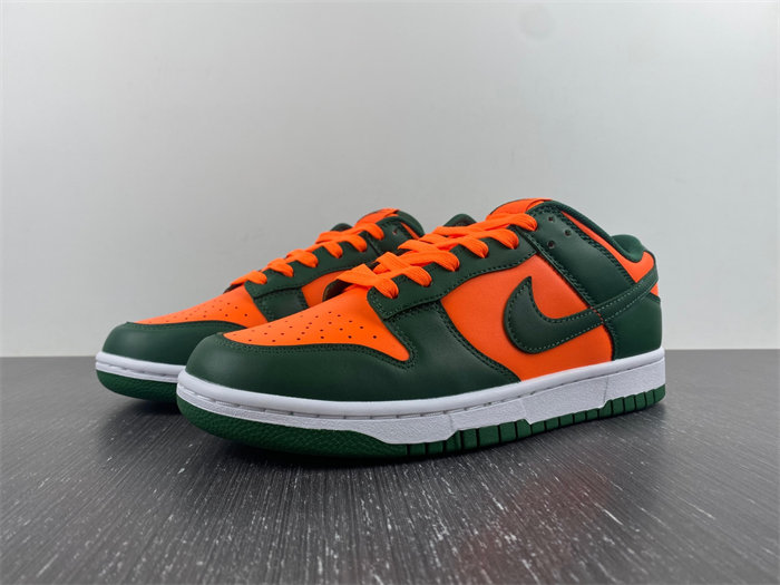 NK Dunk Low Retro Miami Hurricanes  DD1391-300