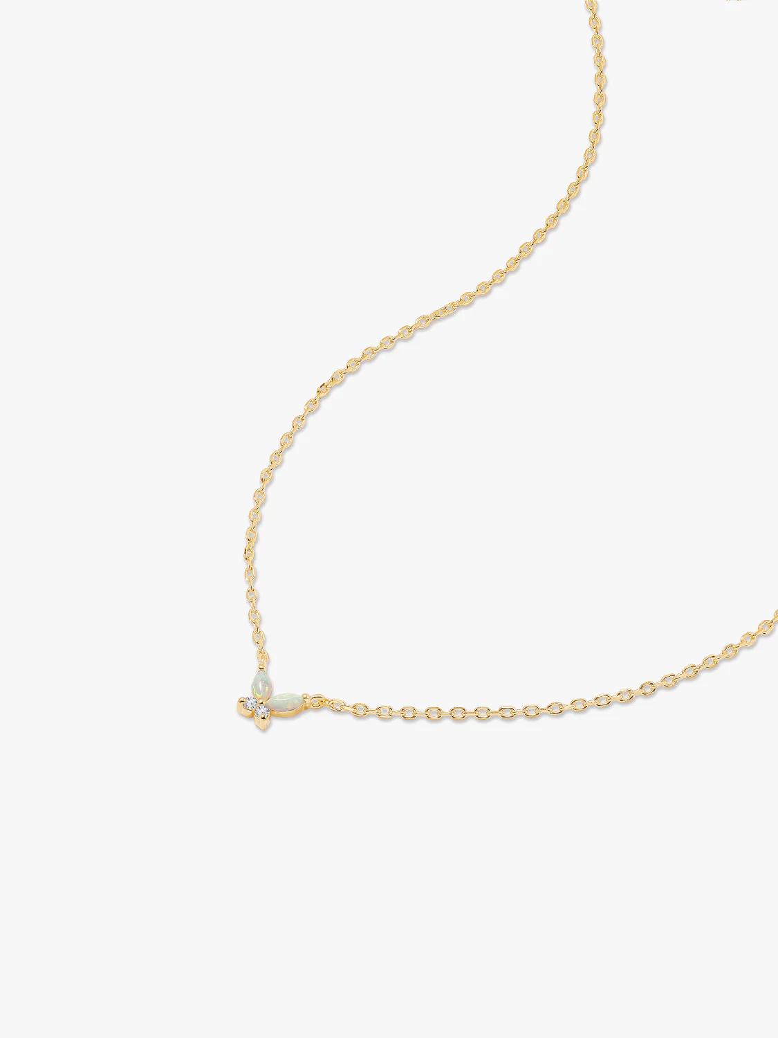 Butterfly Opal Necklace