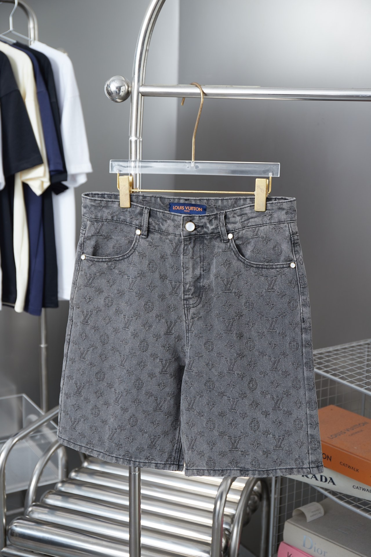 LV Denim shorts