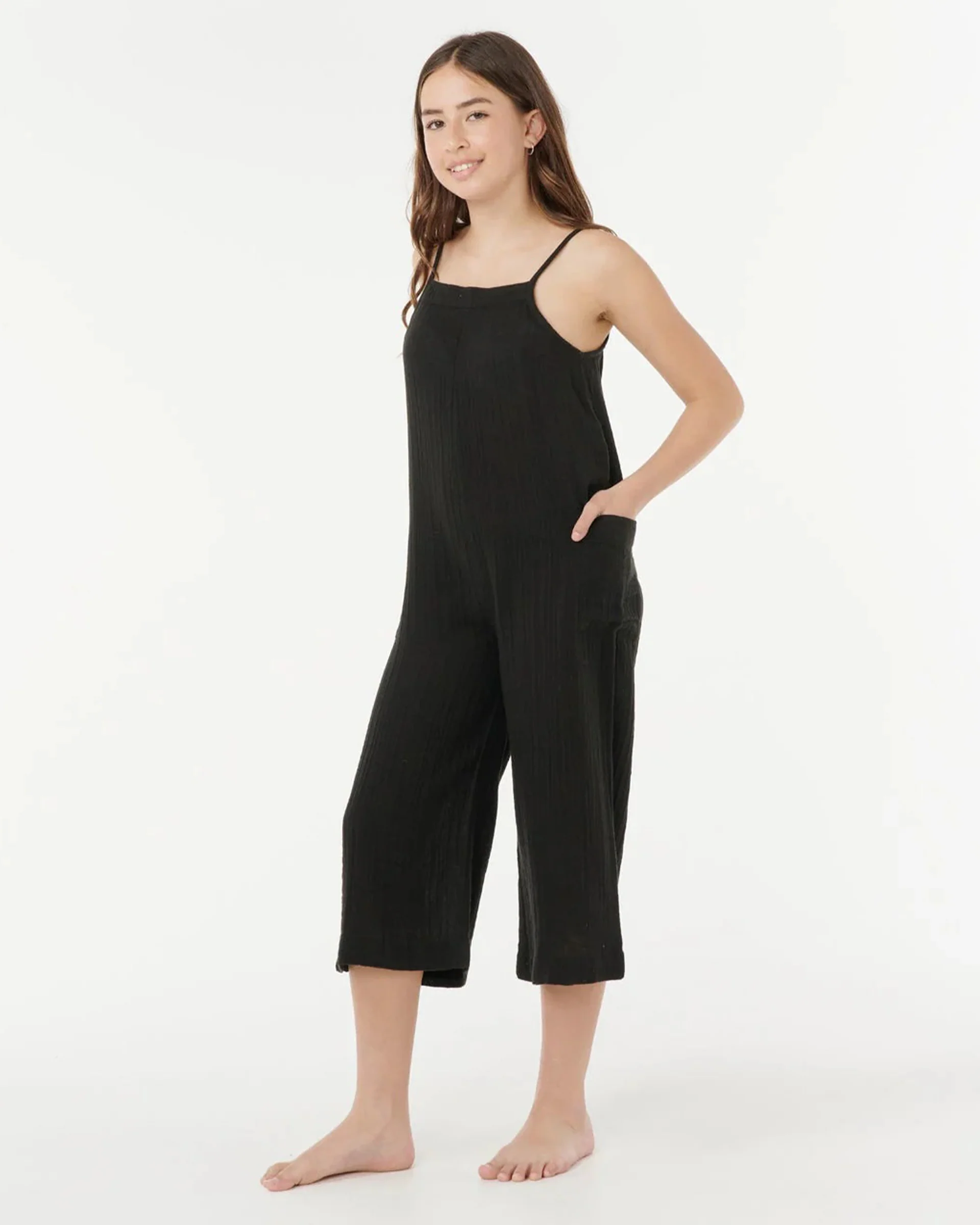 Premium Surf Jumpsuit - Black