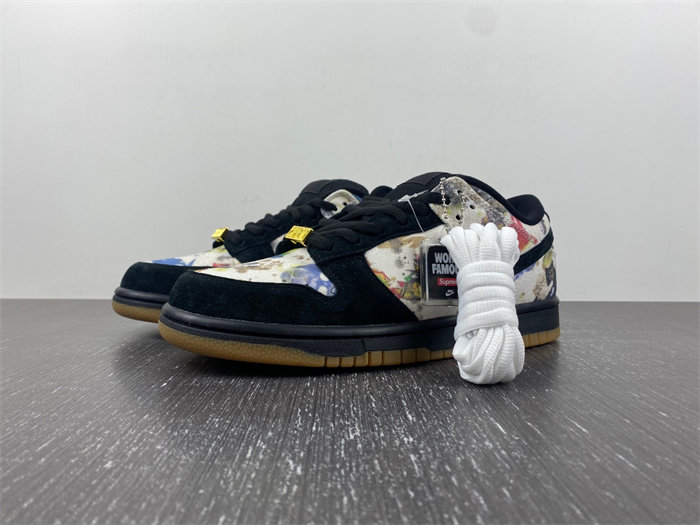 NK SB Dunk Low Supreme Rammellzee FD8778-001