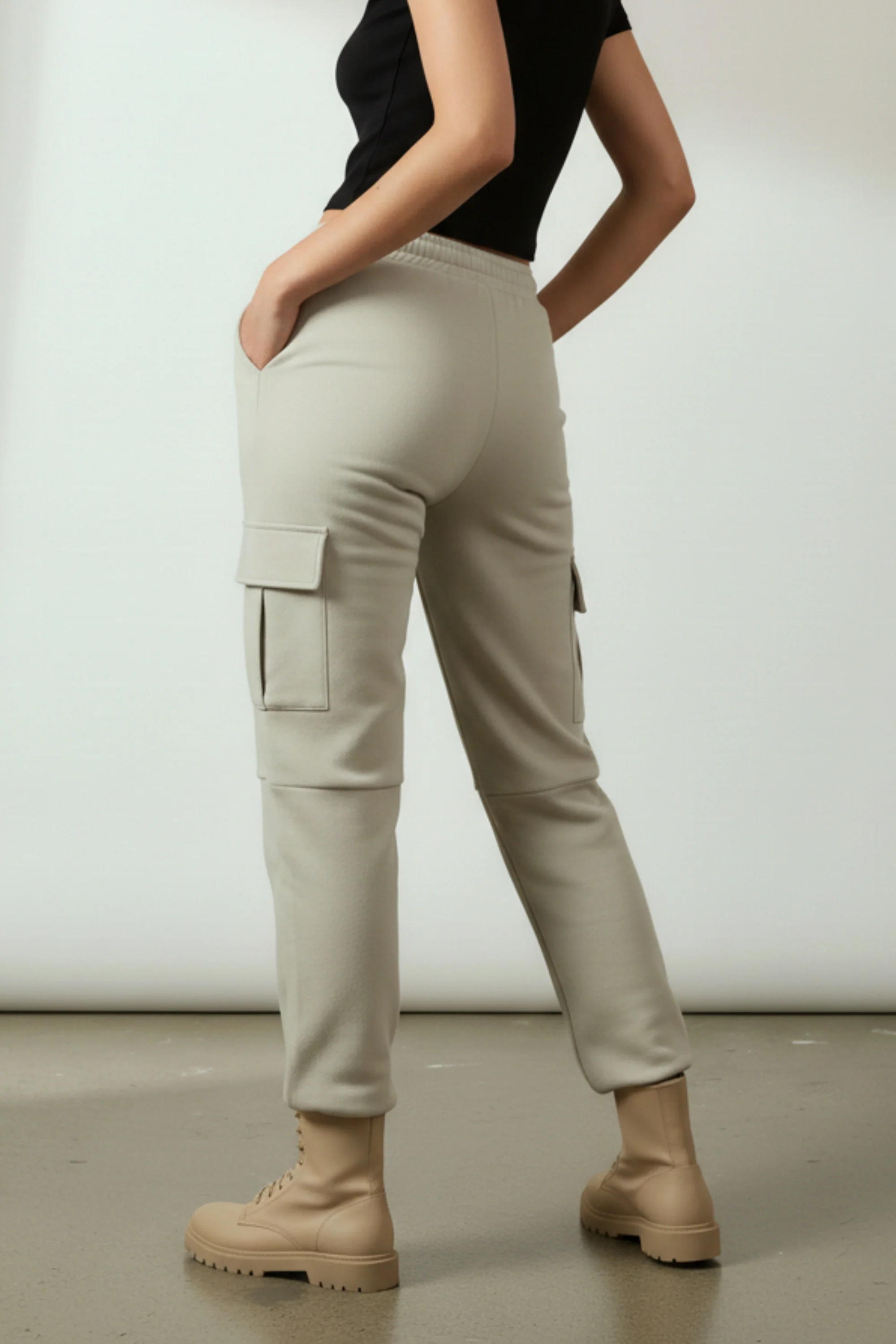 Soft Sage Utility Cargos