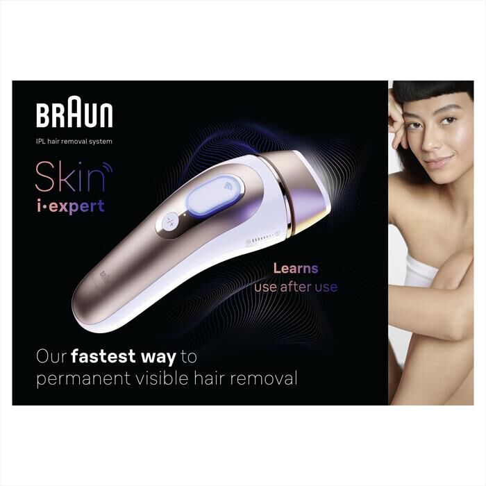 BRAUN - LUCE PULSATA PL7147-BIANCO/BRONZO