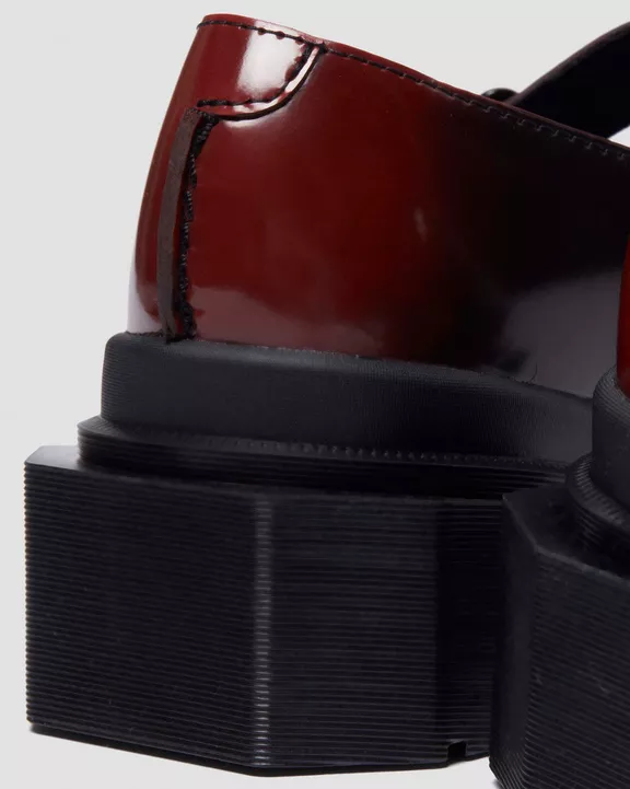 Maybole Square Toe Leather Mary Jane Shoes