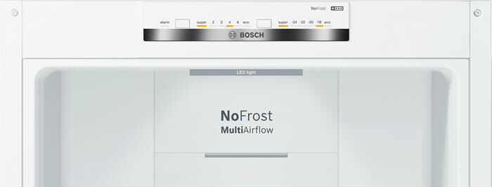 BOSCH - Frigorifero Combinato KGN39VWEQ Classe E 203x60 cm-Bianco