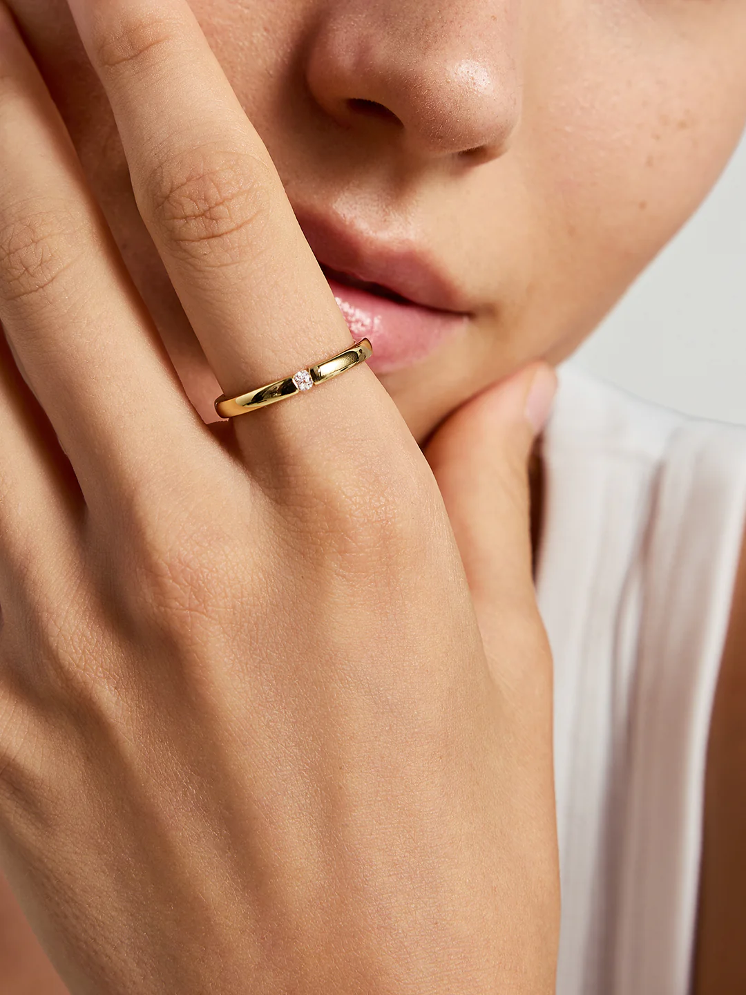 Sapphire Tension Ring