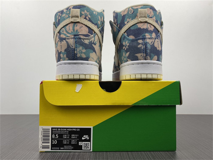 NK SB Dunk High Hawaii CZ2232-300