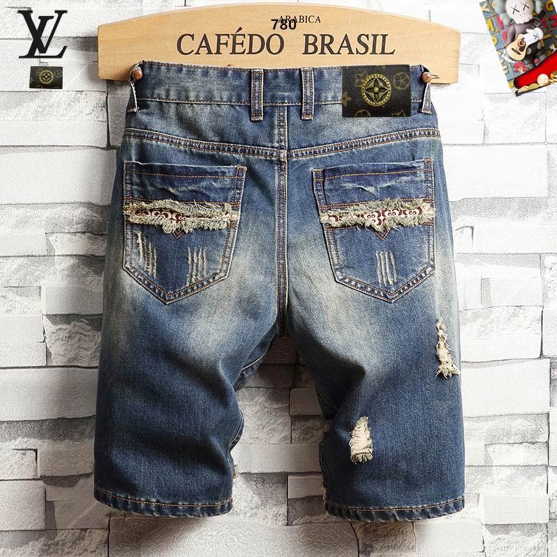 LV Jean shorts