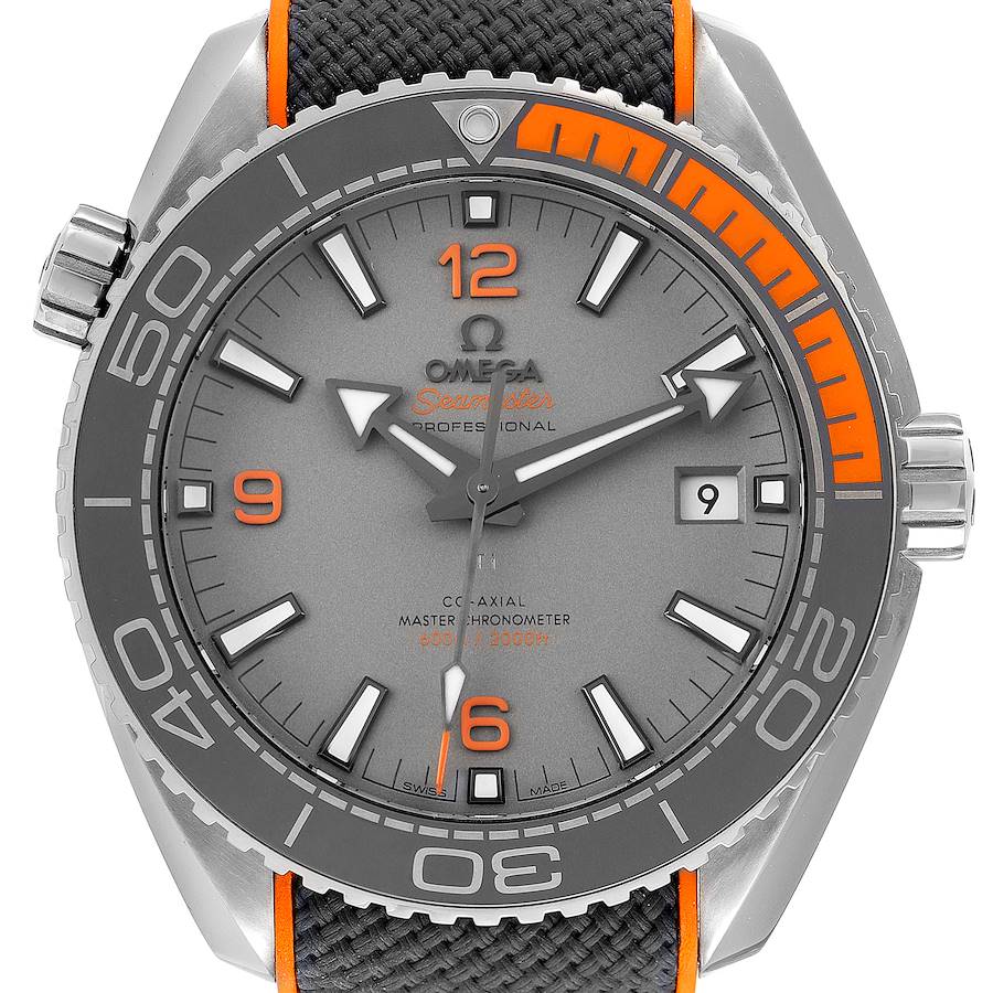 Omega Seamaster Planet Ocean 600M 43.5mm Grey Dial Titanium Strap 215.92.44.21.99.001
