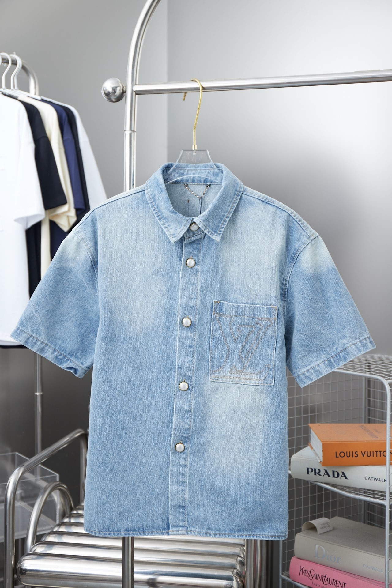 LV Denim short sleeves