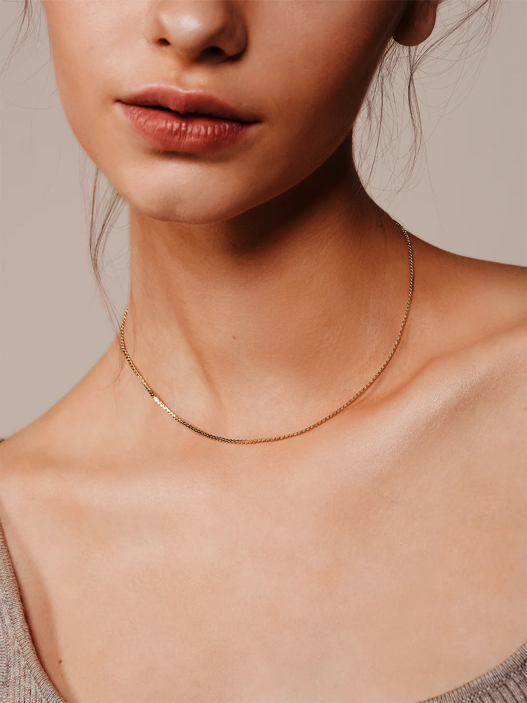 Serpentine Chain Necklace