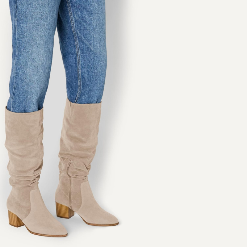 Women's Tall Block Heel Knee High Boots