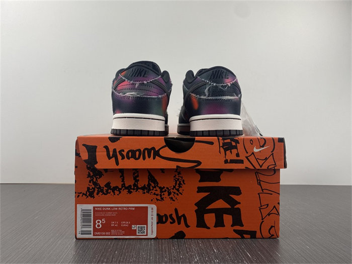 NK Dunk Low Graffiti Pink DM0108-002