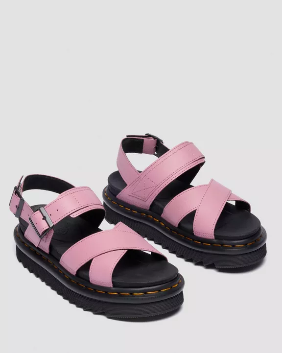 Voss II Athena Leather Strap Sandals