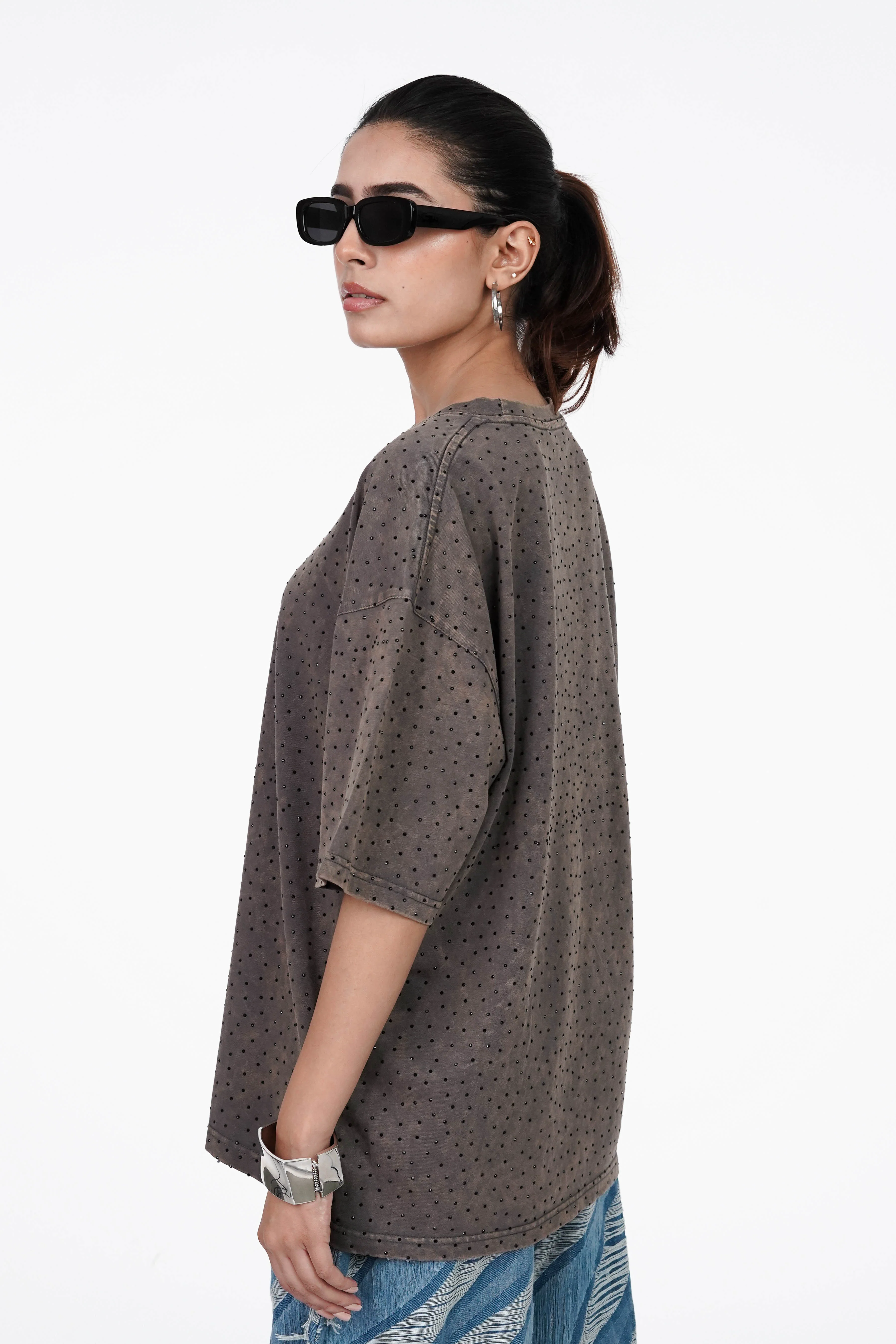 Ash Grey Sparkling T-shirt