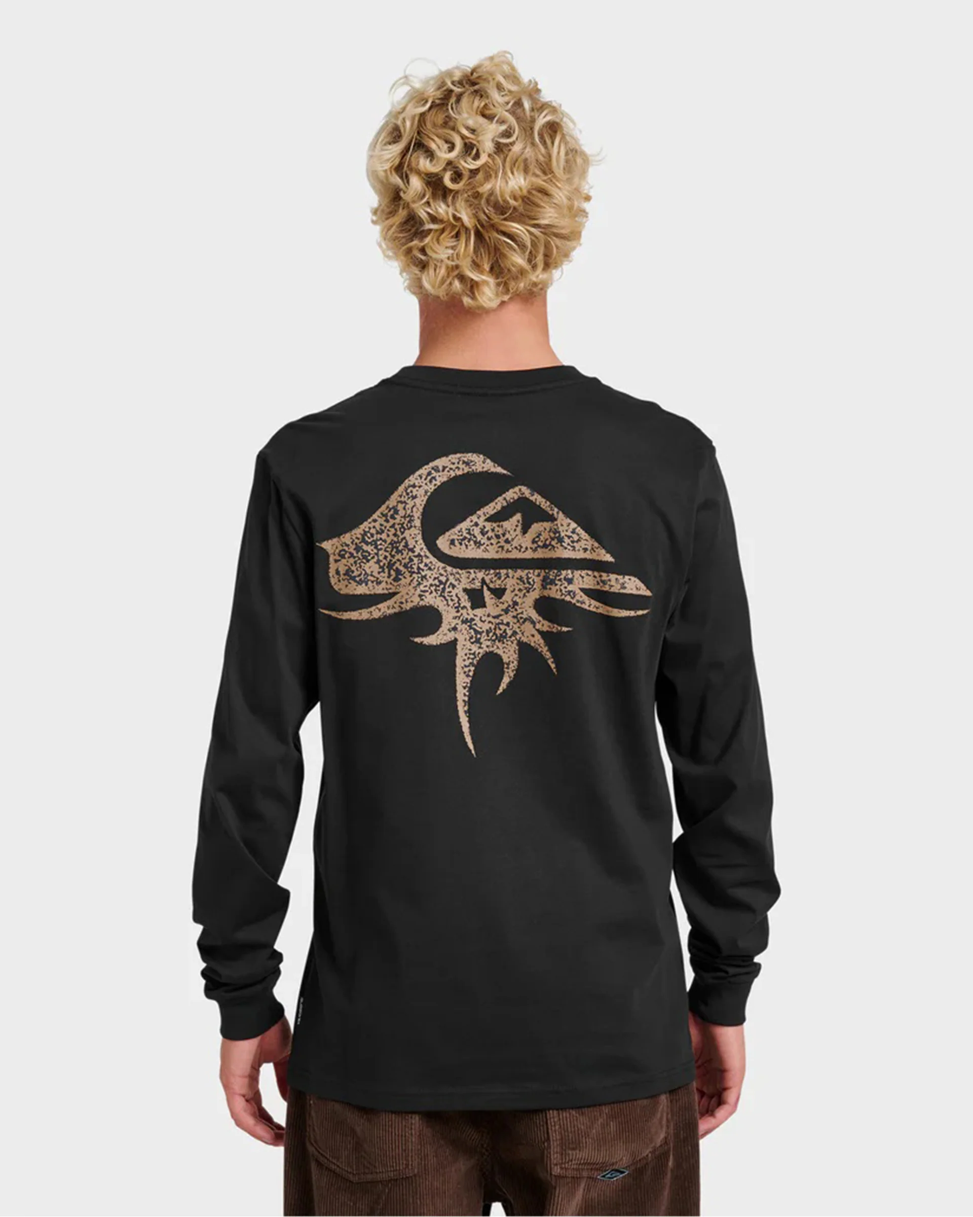 Three Piece L/S T-Shirt - Black