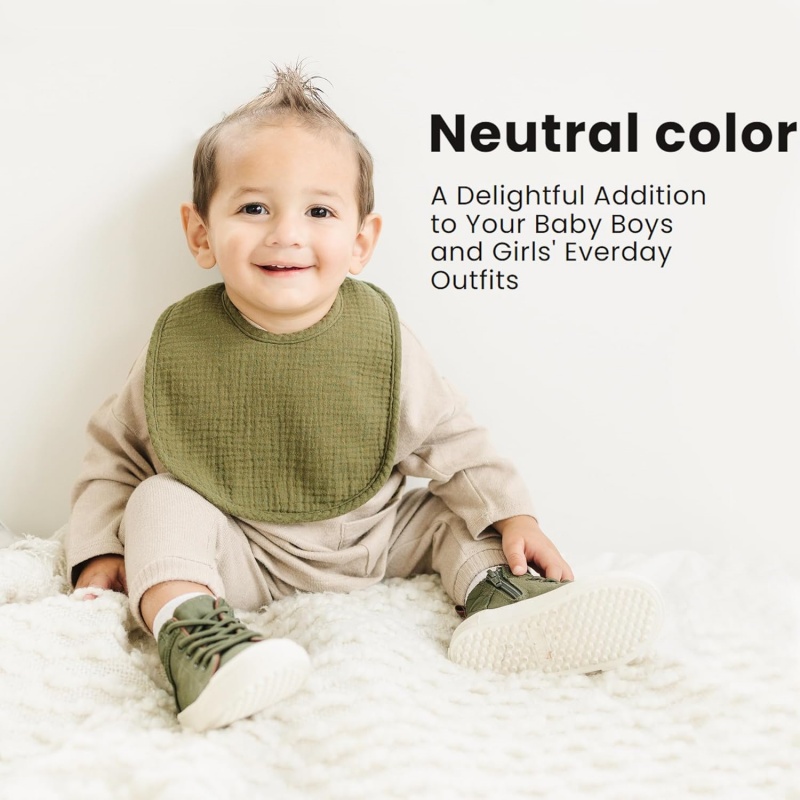 CLOUDBABY-BIB Muslin Baby Bibs