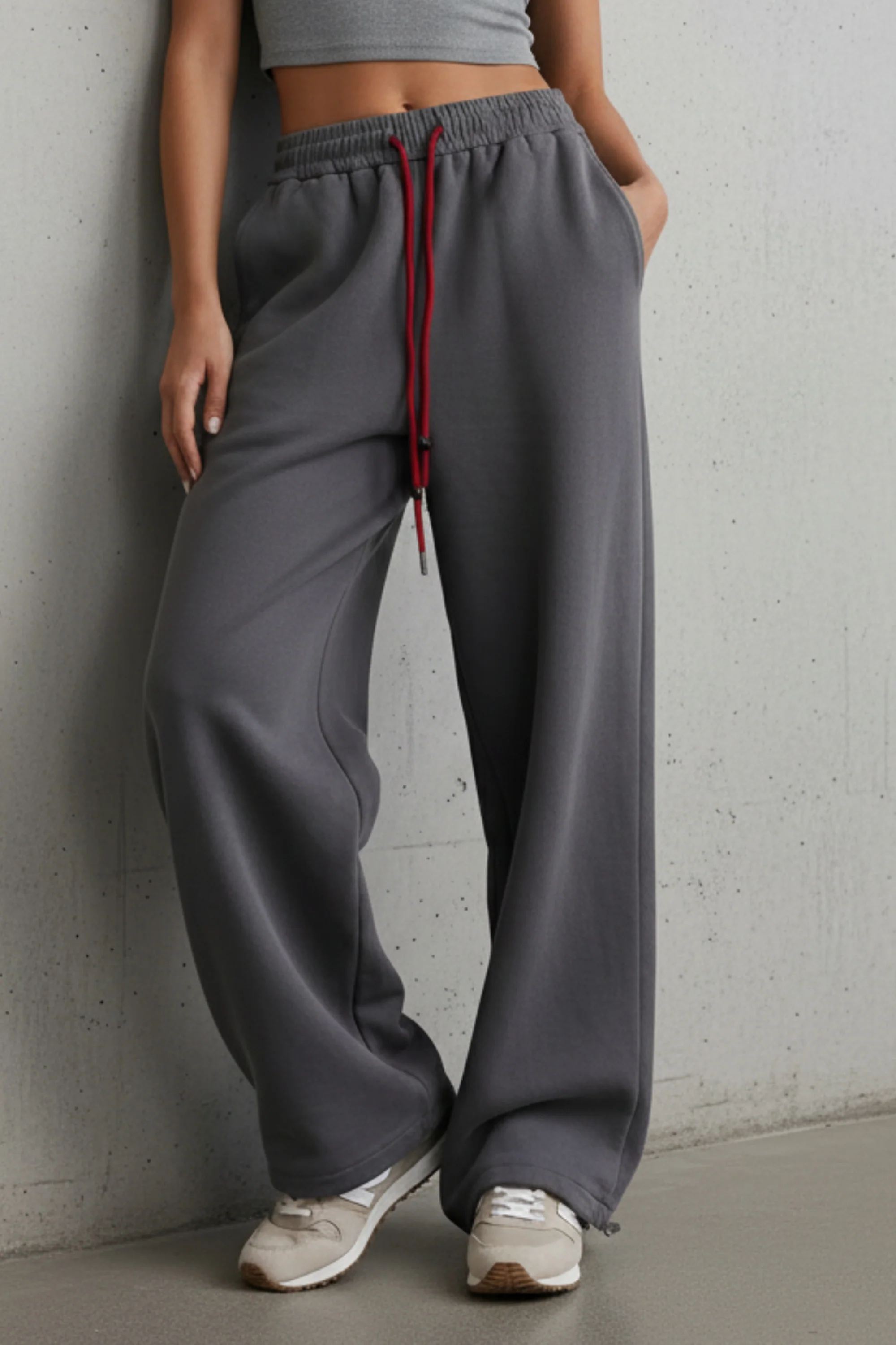 Ash Grey Flow Joggers