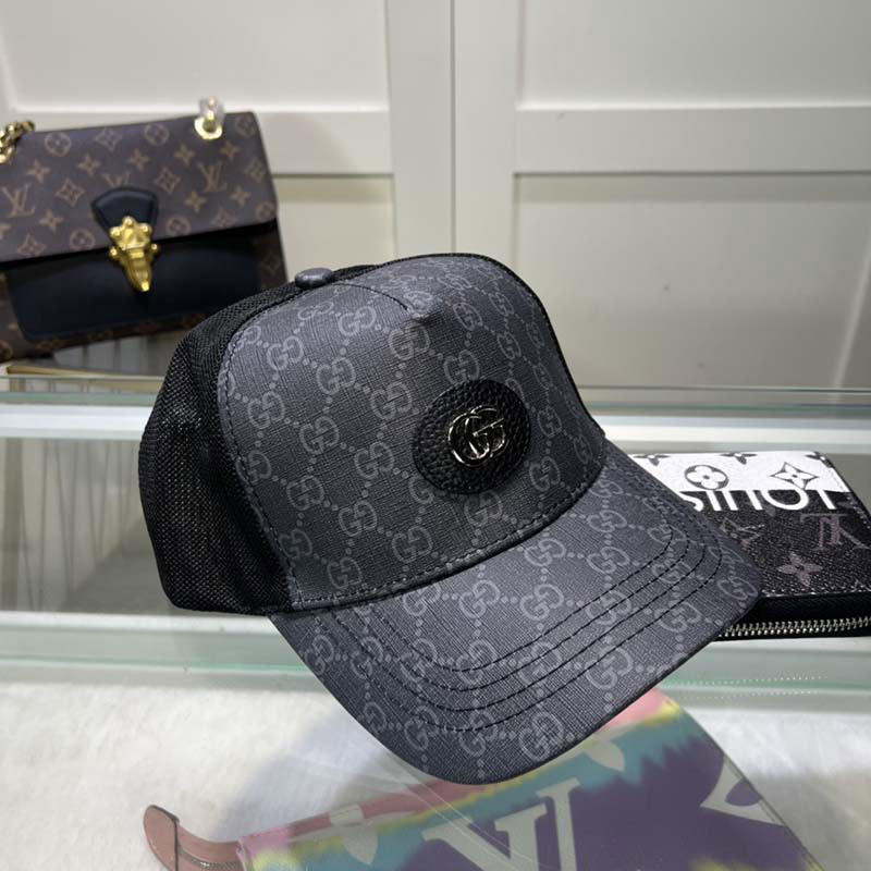 Trendy Classical Adjustable Black Baseball Cap MZ-916088