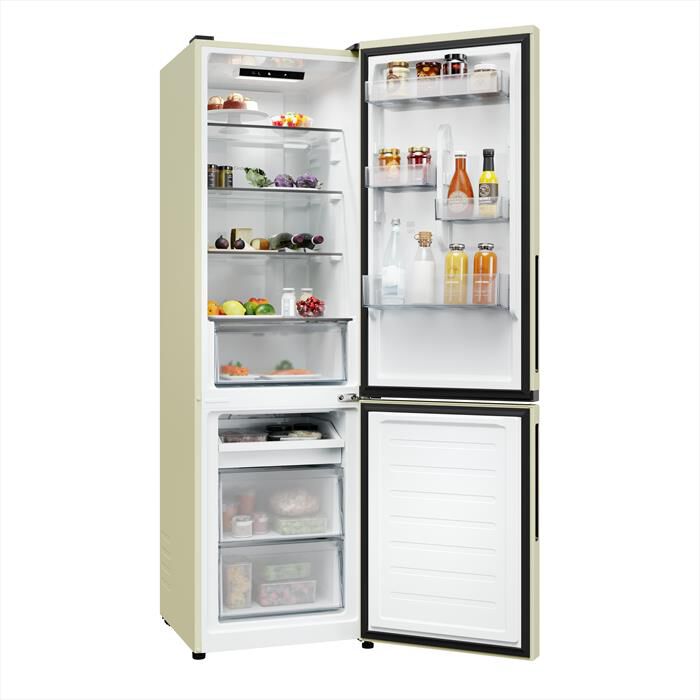 CANDY - Frigorifero combinato CNCQ2T518EC Classe E 279 lt-Crema