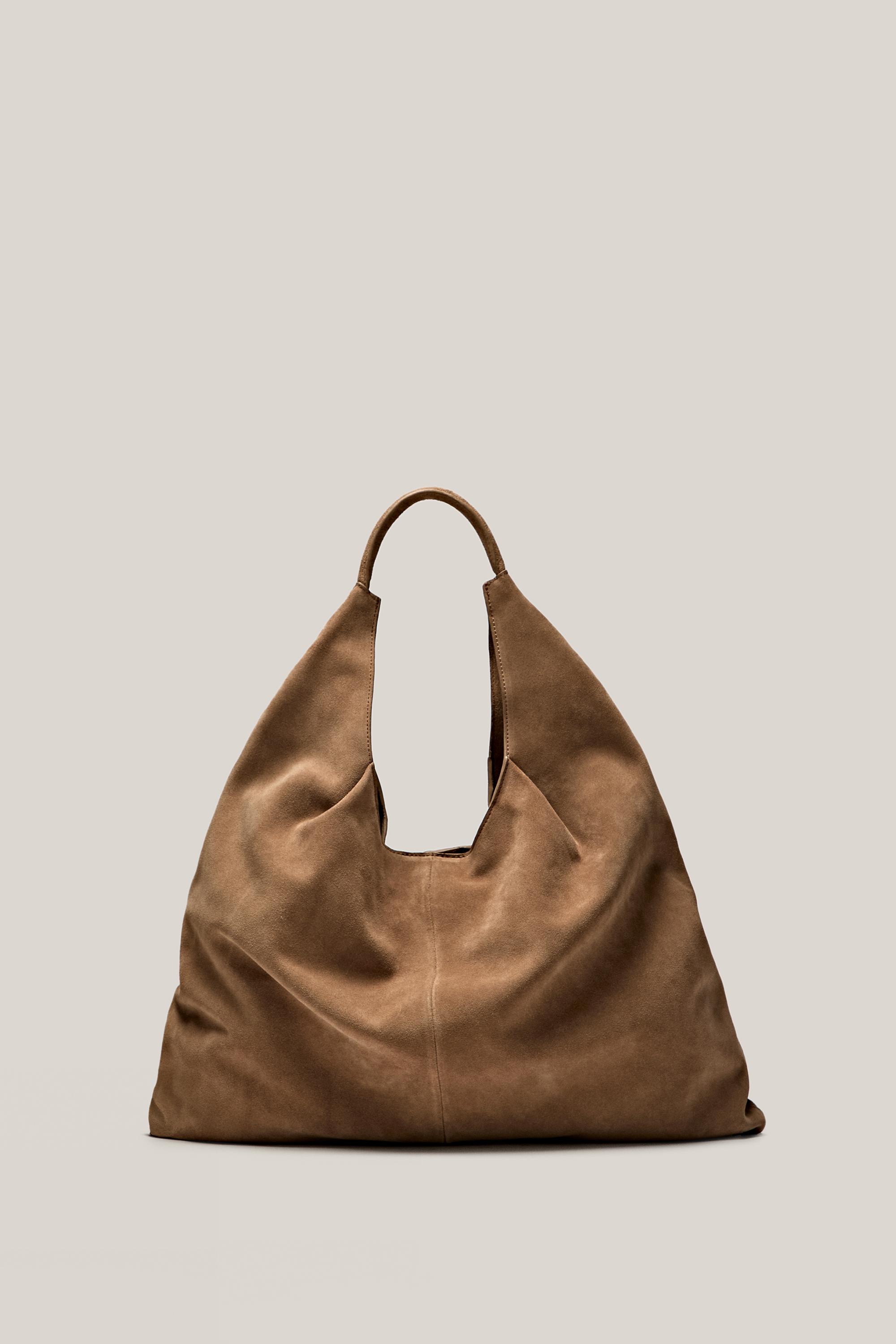 Bolso maxi shopper piel serraje - LIMITED EDITION