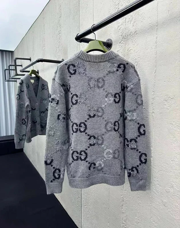 Gradient knitted cardigan MY-93216