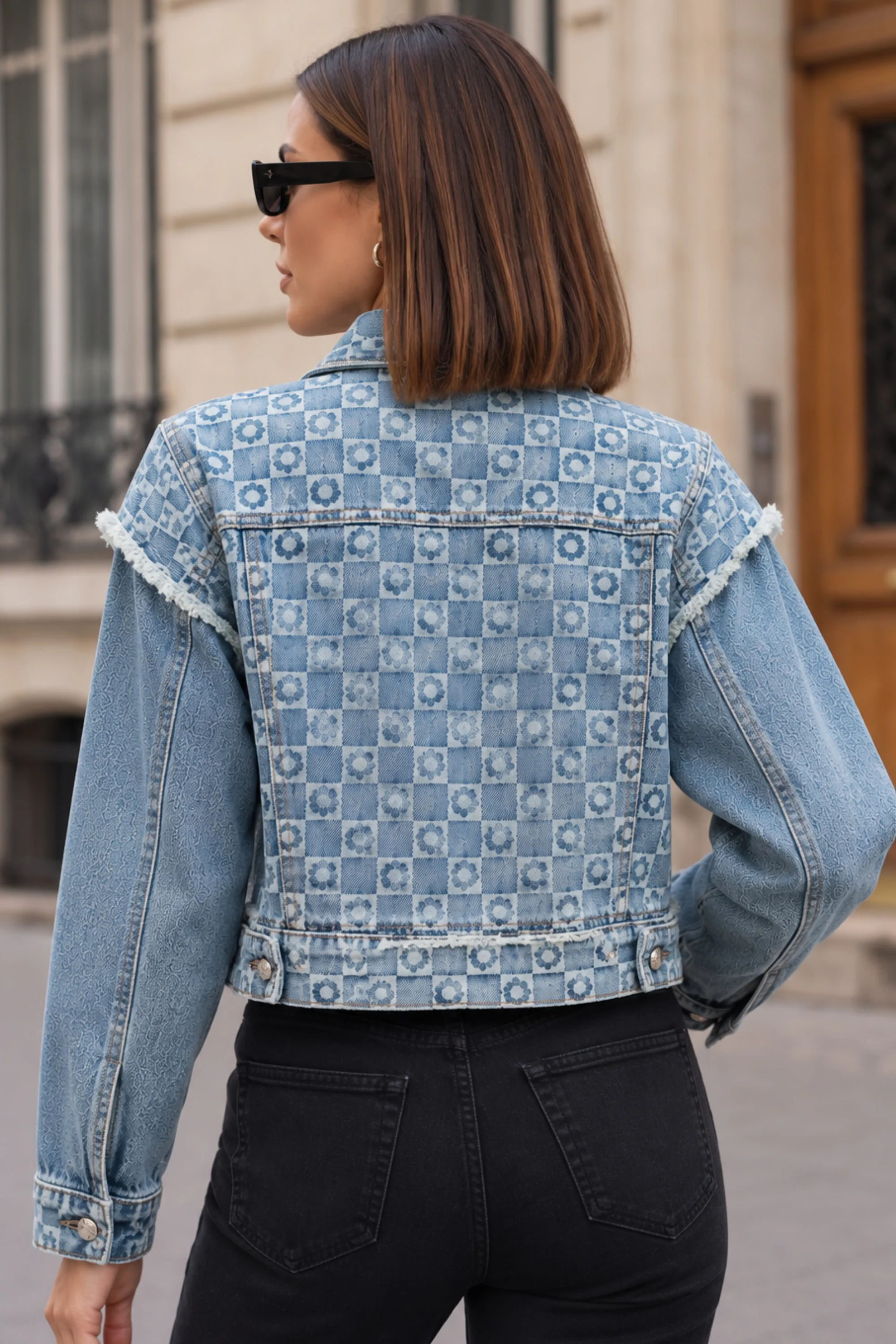 Blue Ridge Triple Button Denim Jacket