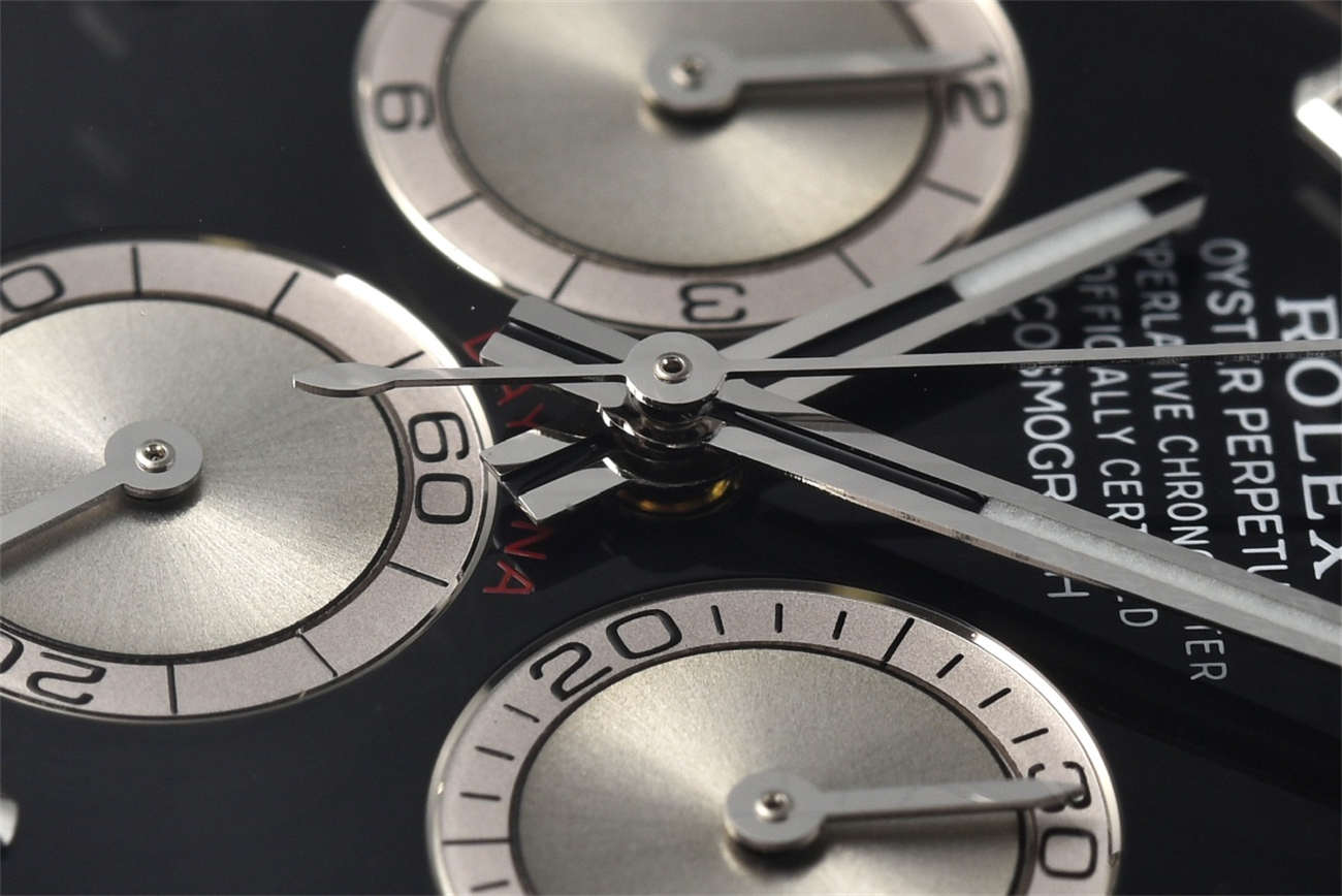 Clean Factory Rolex Daytona 126509 Replica – White Gold Black Diamond Dial (4131)