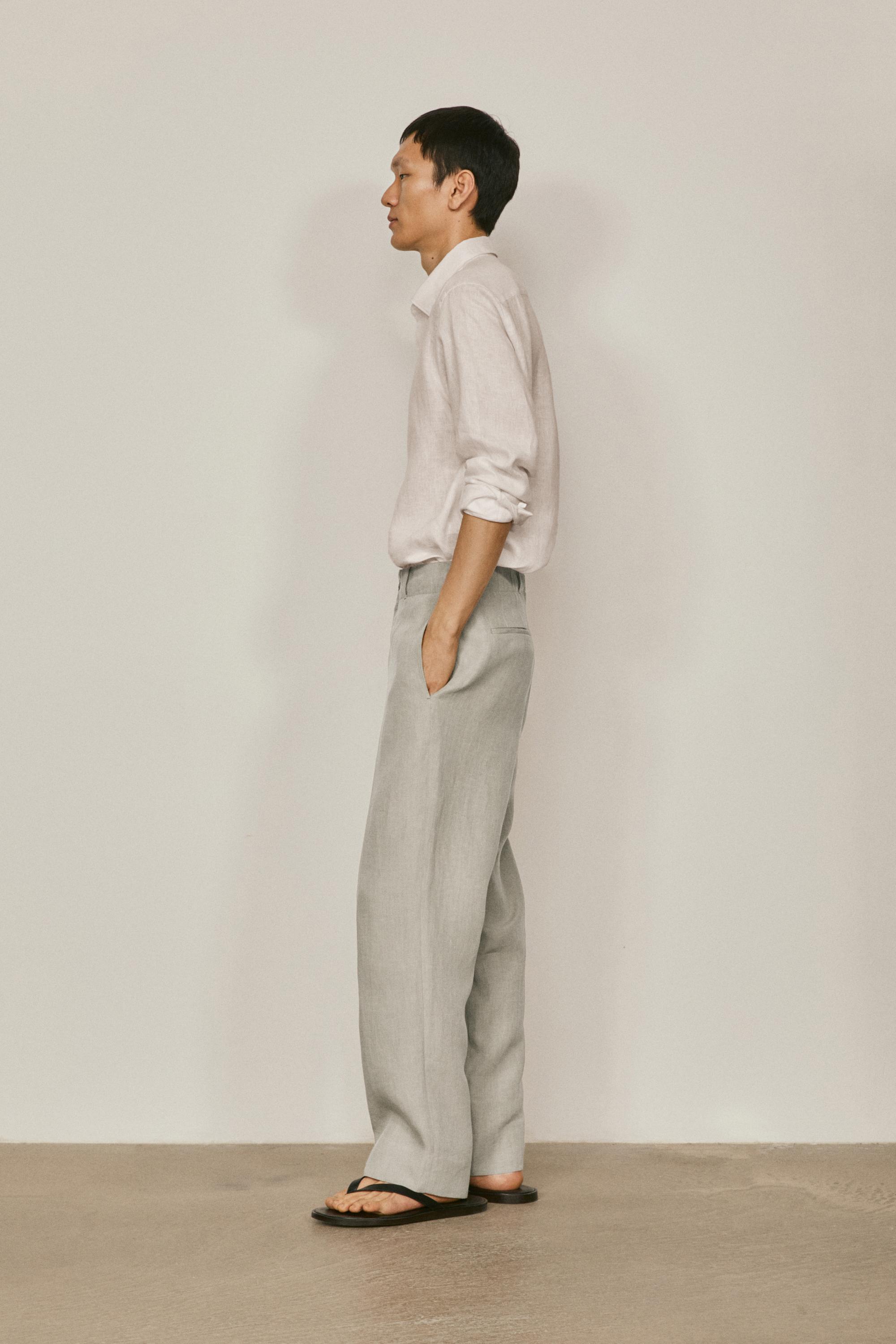 Pantalón 100% lino -LIMITED EDITION