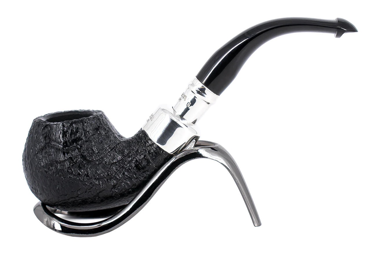 Peterson of Dublin System Spigot Sandblasted Briar Pipe - Shape 303