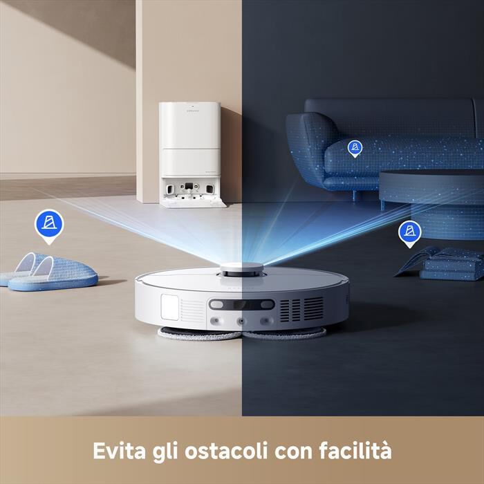DREAME - Aspirapolvere robot D20 ULTRA VIM-Bianco