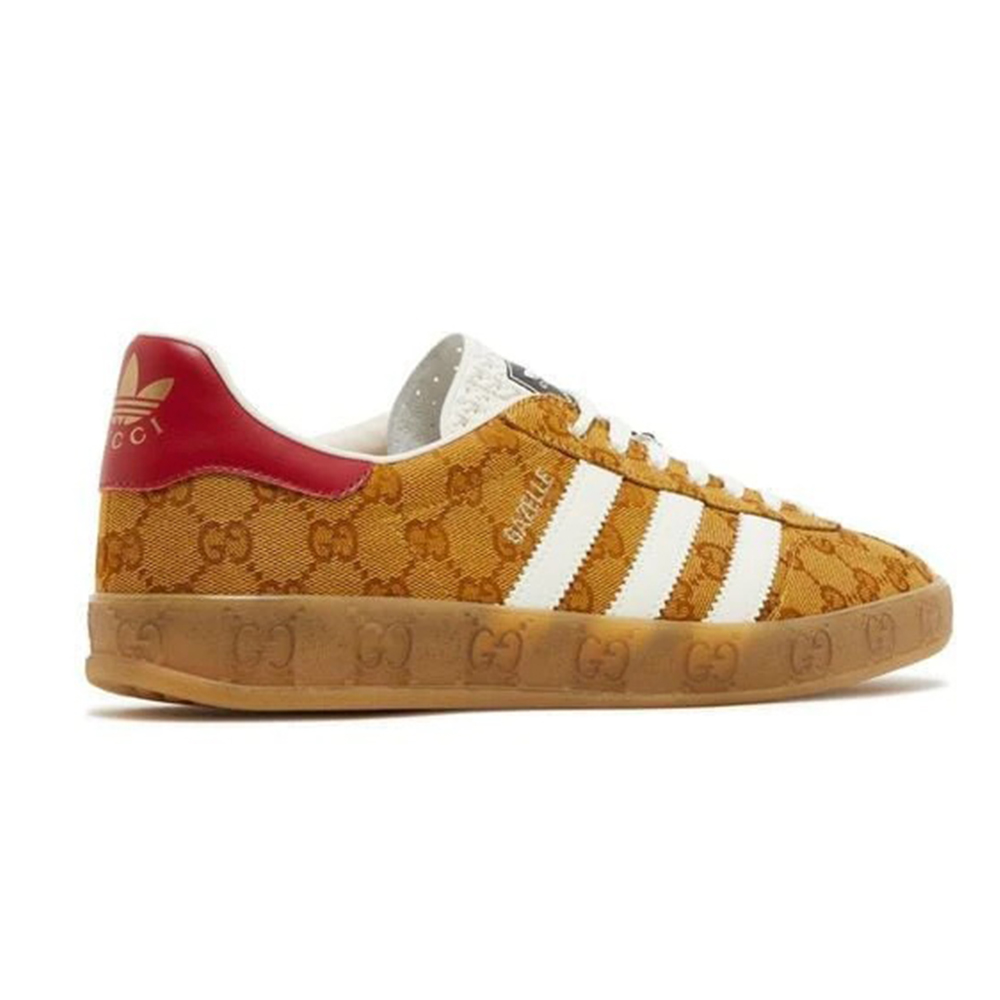 AD x GUC Gazelle ‘GG Monogram Beige Brown’