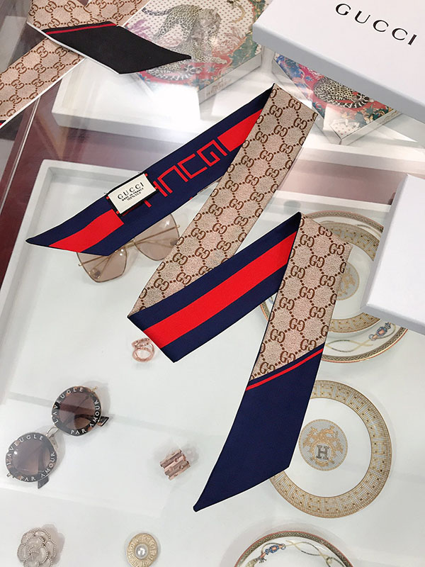 120x8cm Embroidery Handbag Ribbon Scarf Neck Bow WJ-987016