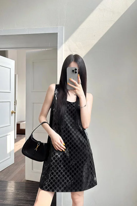 Lacquer vest dress QZ-93138