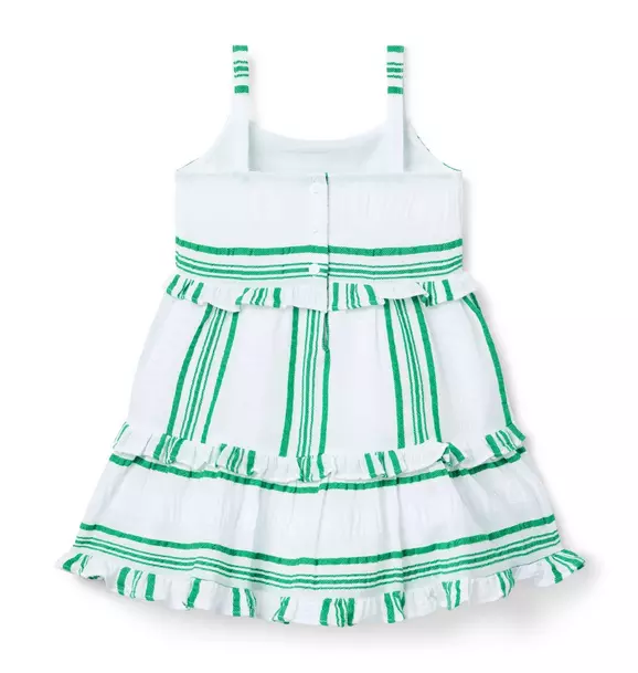 Striped Ruffle Dress