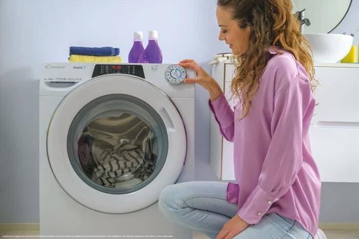 CANDY - Lavatrice RO 6106DWMC7/1-S 10 Kg Classe A-Bianco