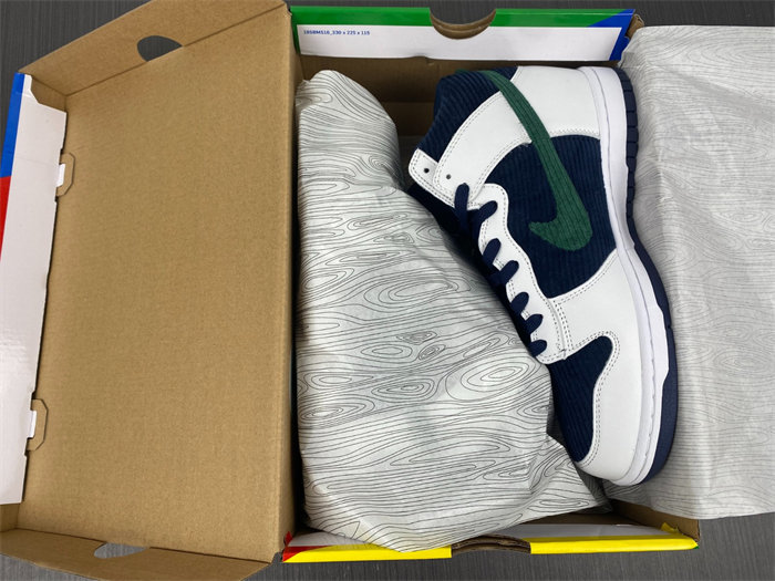 NK Dunk High Sports Specialties White Navy DH0953-400