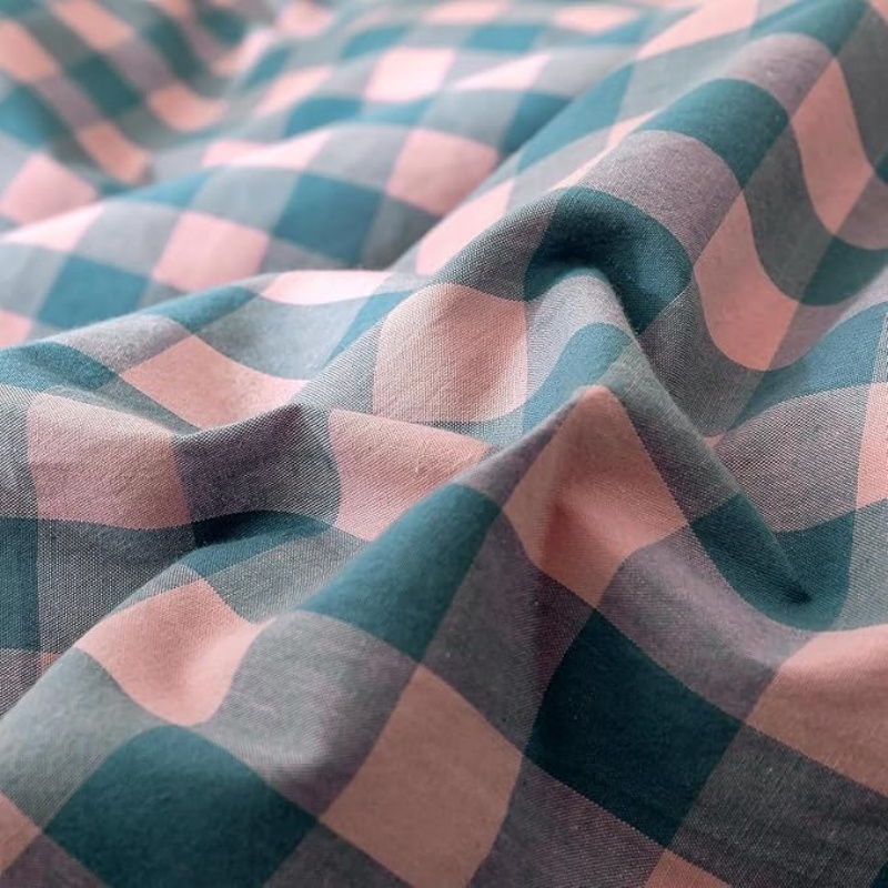 Plaid Duvet Cover Set