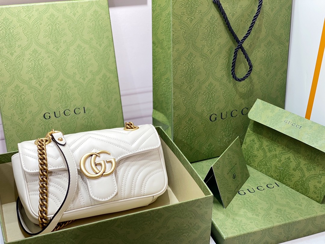 GUC MARMONT  446744 size：22x13x6cm/26x15x7cm（Multiple colors）
