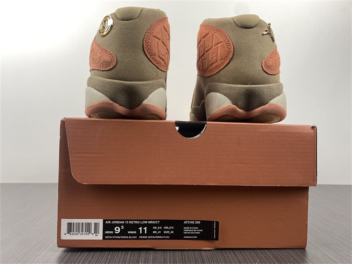 JRD 13 Retro Low CLOT Sepia Stone AT3102-200