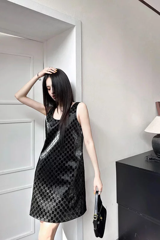 Lacquer vest dress QZ-93138