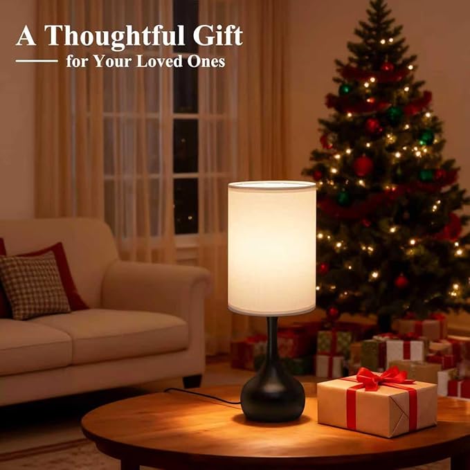 LUMIGROVE Touch Bedside Lamp for Bedroom