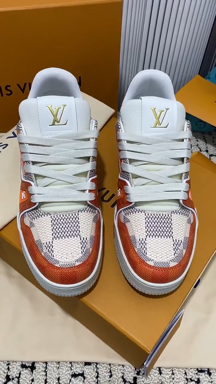 LV  Trainer #54 Sneakers ‘Orange’