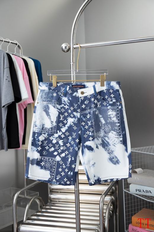 LV Jean shorts
