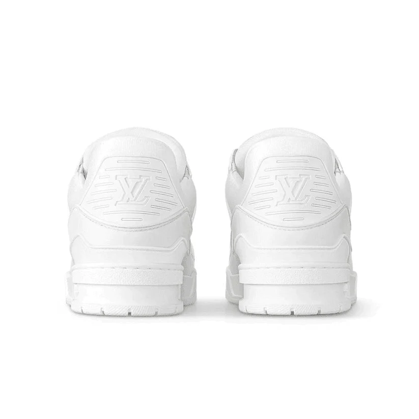 LV  Trainer Sneaker ‘All White’