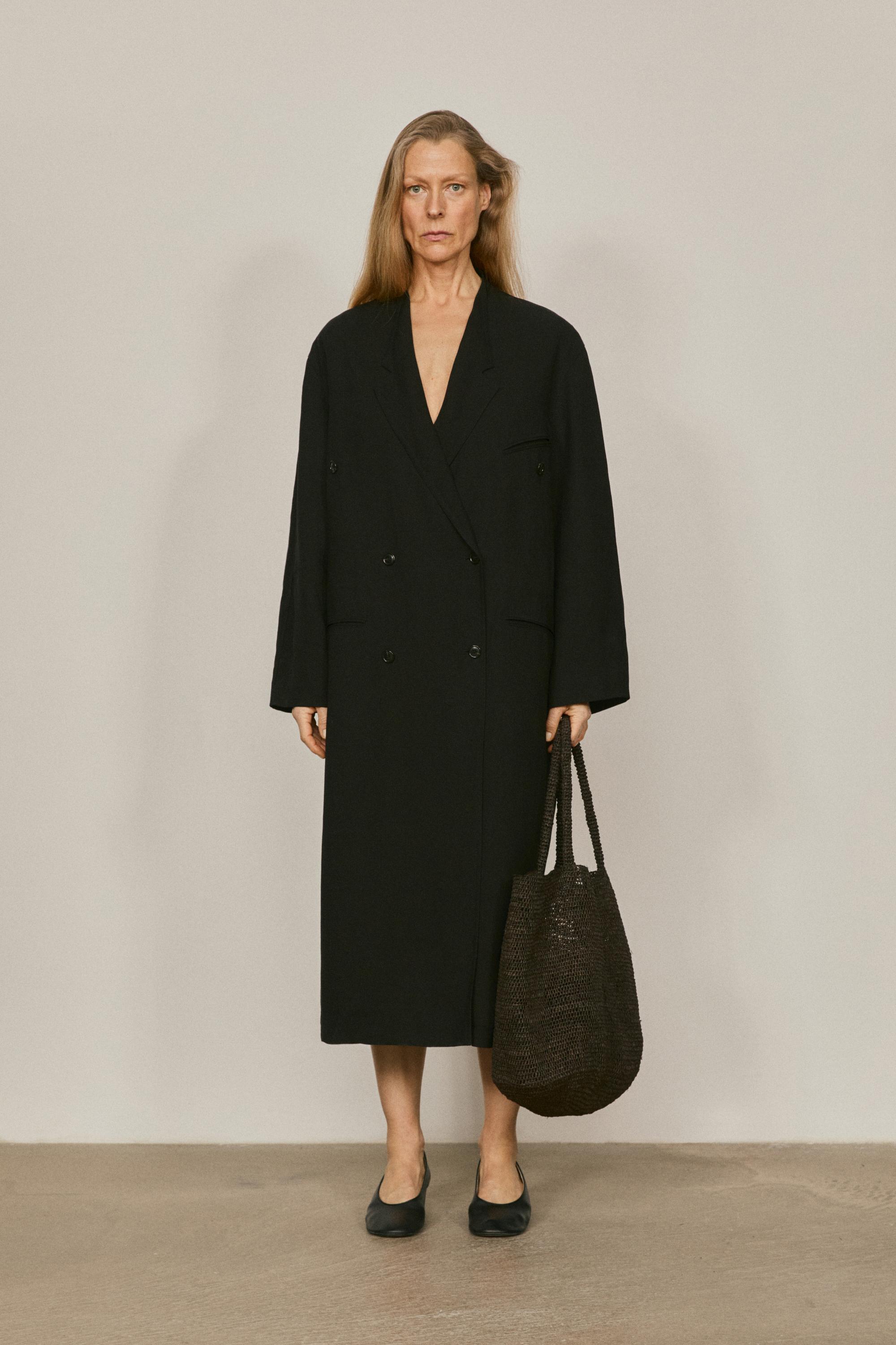 Abrigo trench largo doble botonadura - LIMITED EDITION