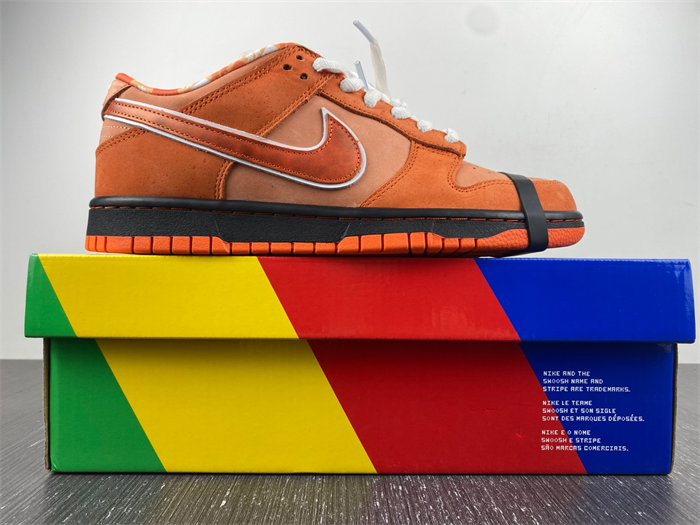 NK SB Dunk Low Concepts Orange Lobster FD8776-800
