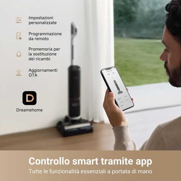 DREAME - Lavapavimenti H14 PRO VM Combo-Nero